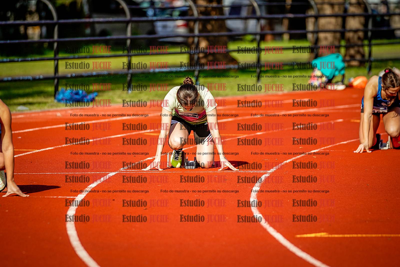 Fotos de los 200 m de mujeres