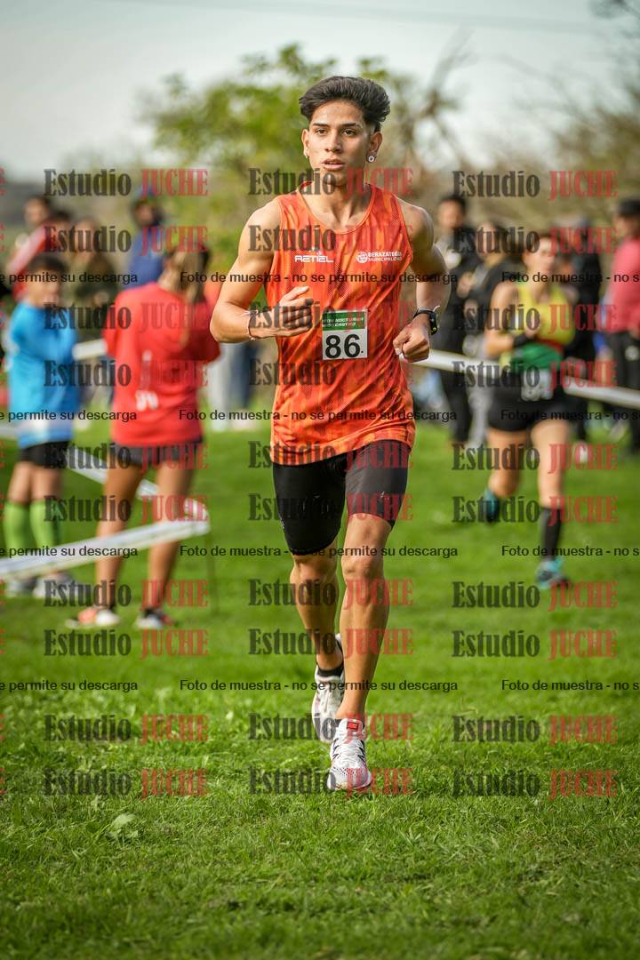 Fotos de la llegada del cross de 6000 m