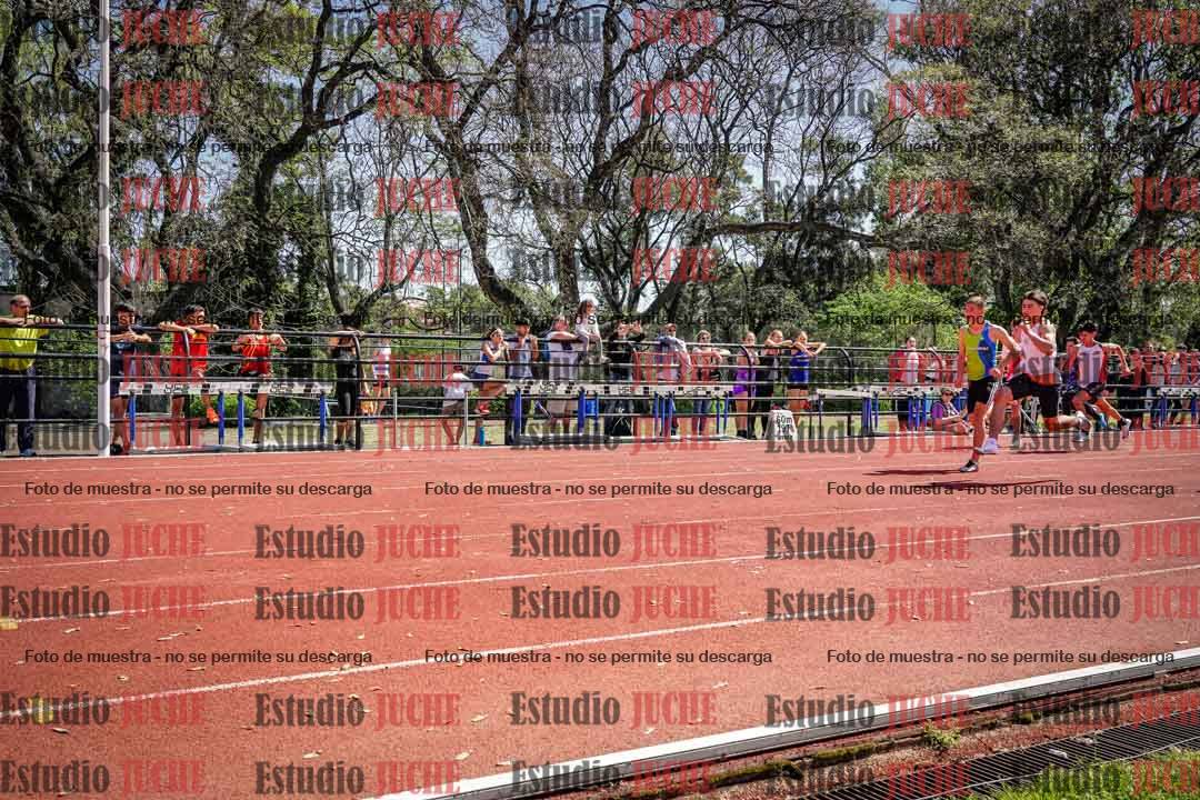 Fotos de los 80 m llanos de varones