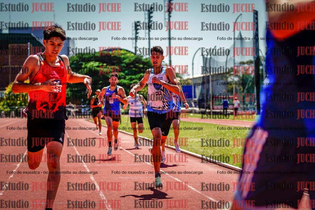 Fotos de los 800 m llanos de varones