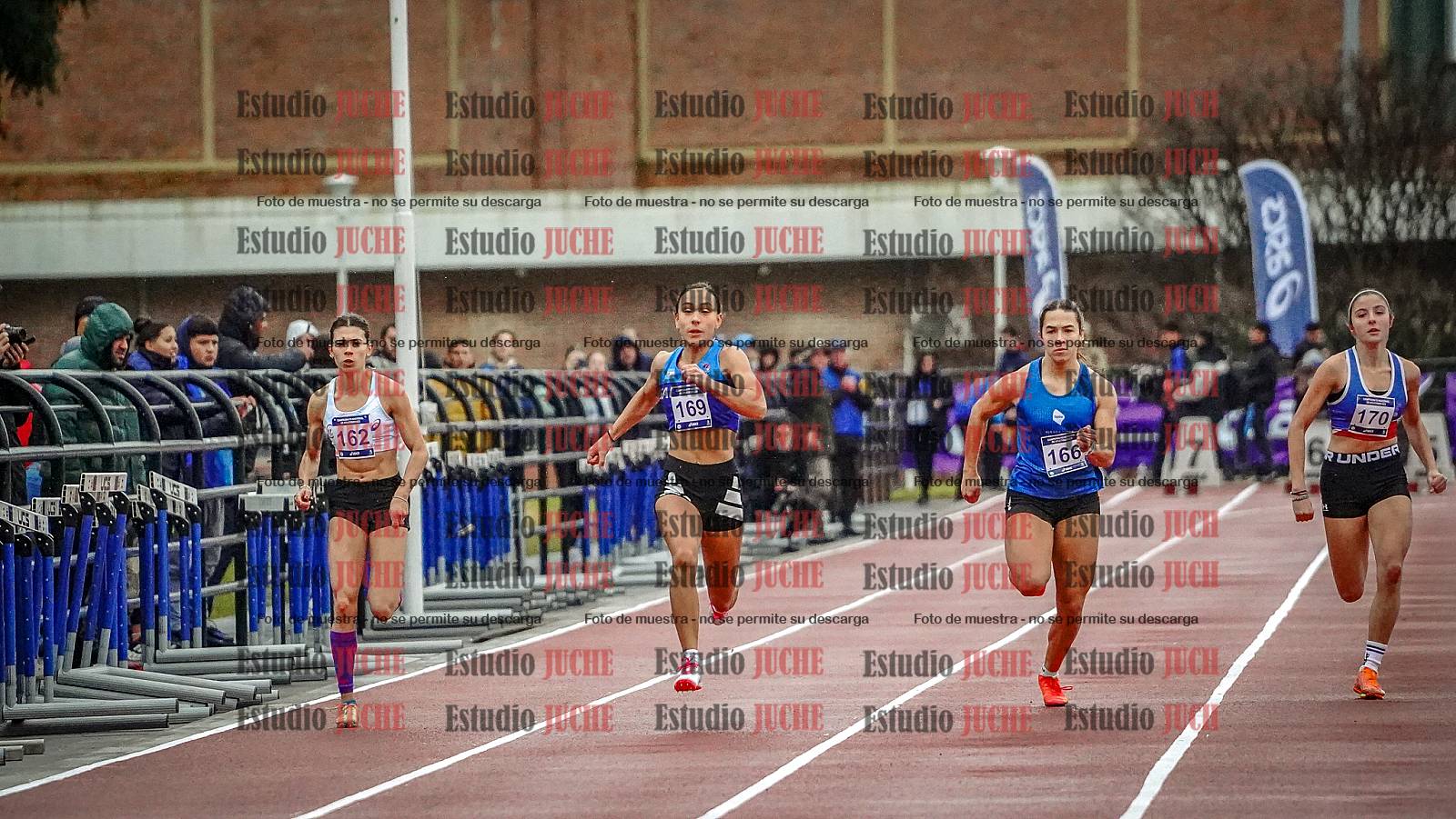 Fotos de los 100 m llanos de mujeres