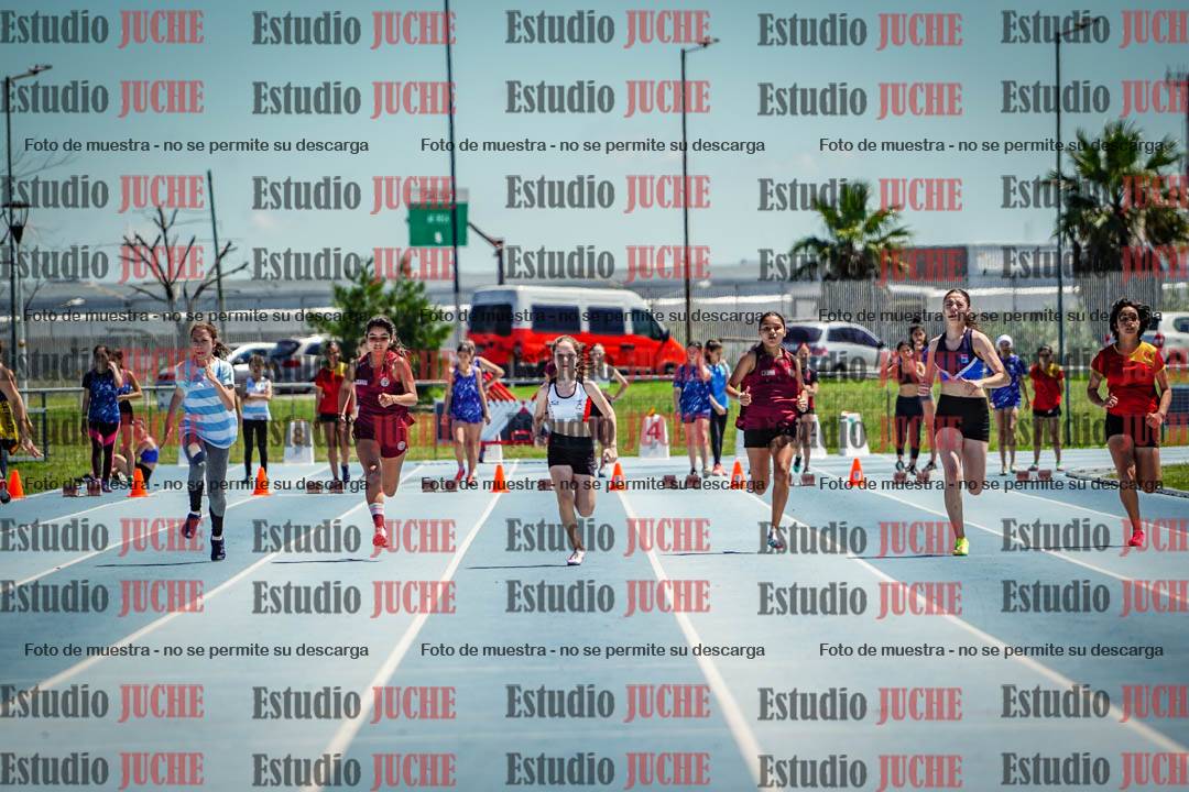 Fotos de los 80 m llanos de mujeres