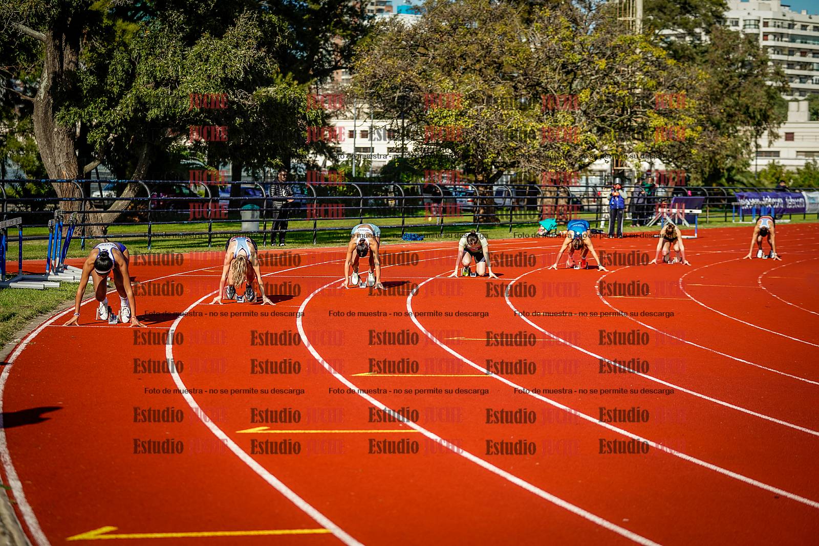 Fotos de los 200 m de mujeres