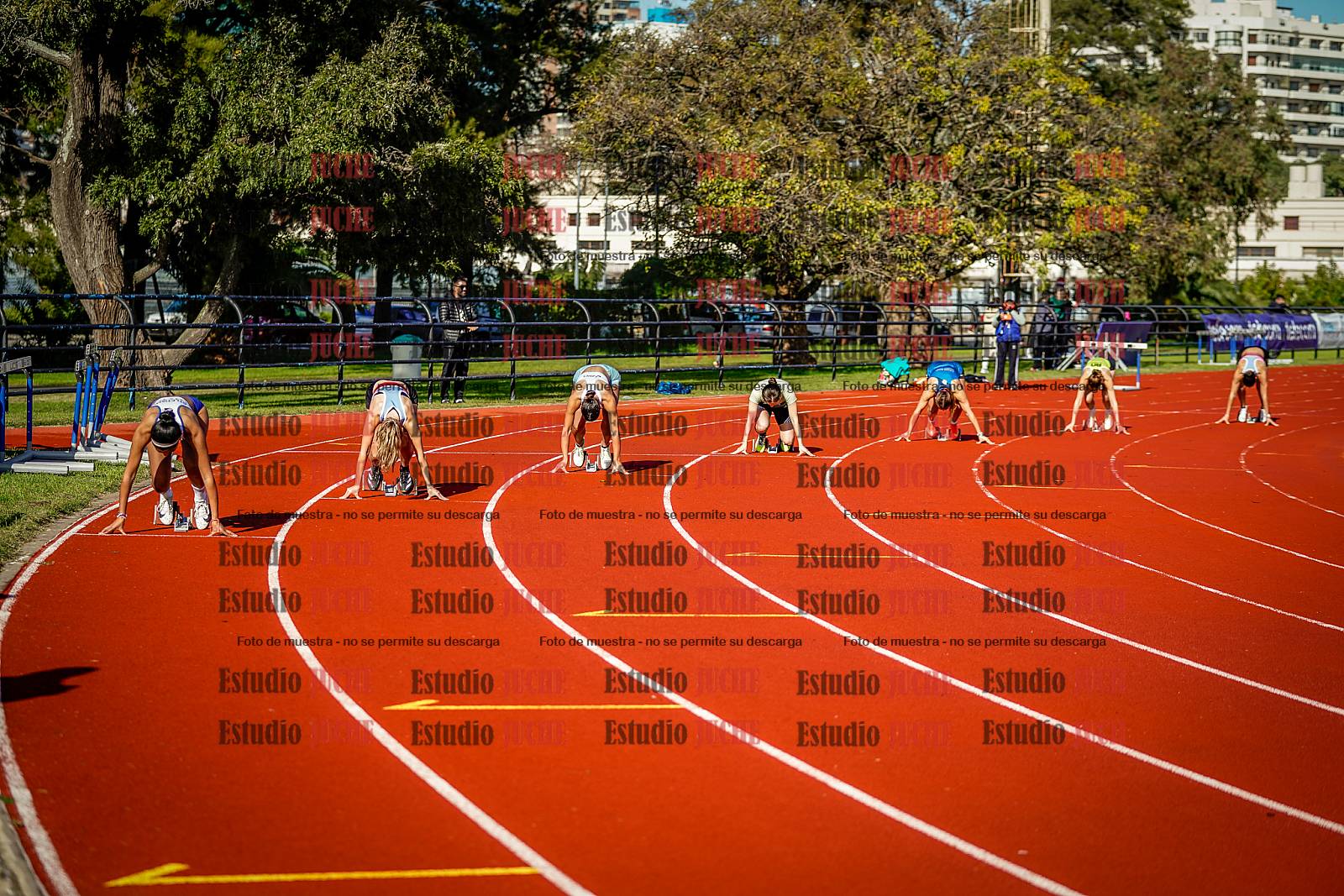 Fotos de los 200 m de mujeres