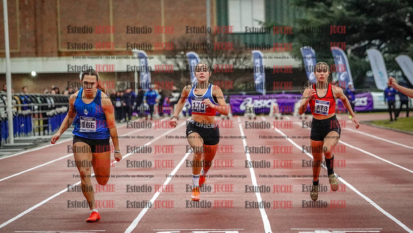 Fotos de los 100 m llanos de mujeres