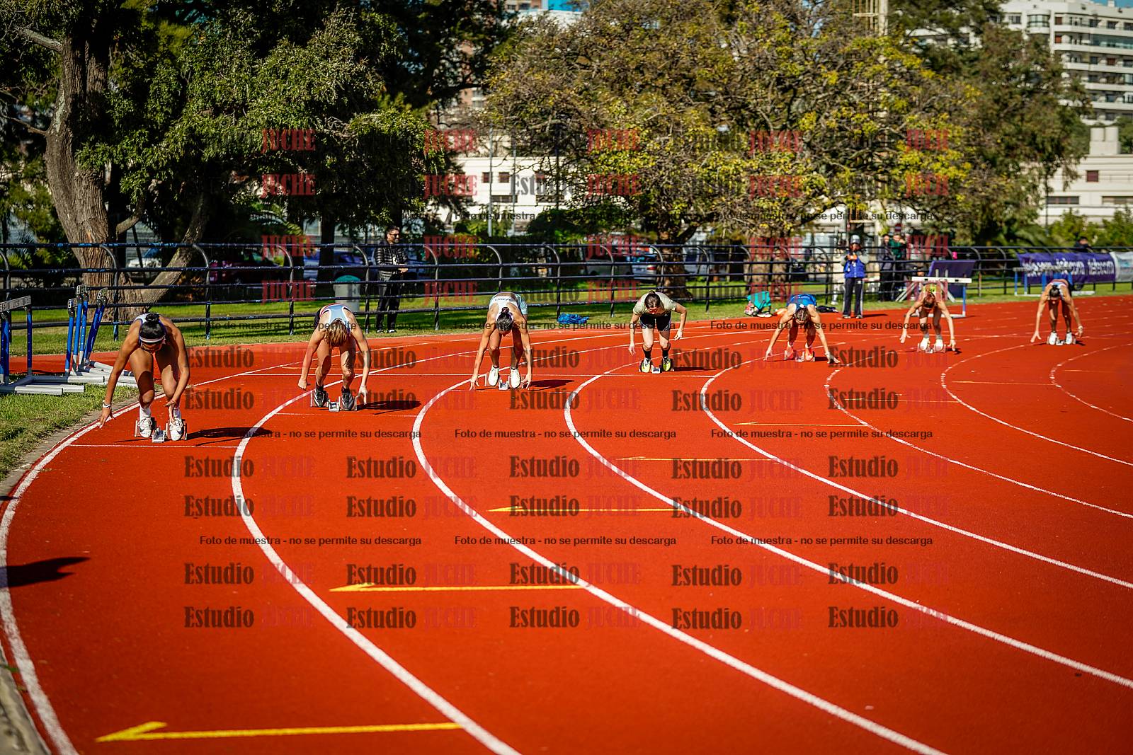 Fotos de los 200 m de mujeres