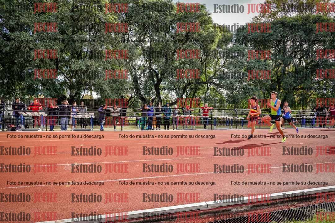 Fotos de los 100 m llanos de varones