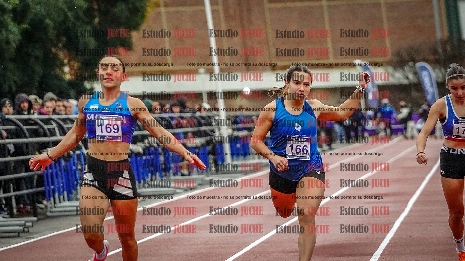 Fotos de los 100 m llanos de mujeres