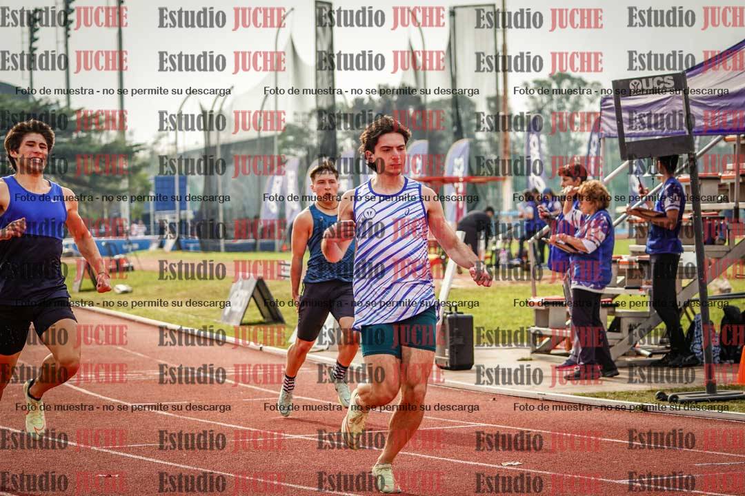 Fotos de los 100 m llanos de varones