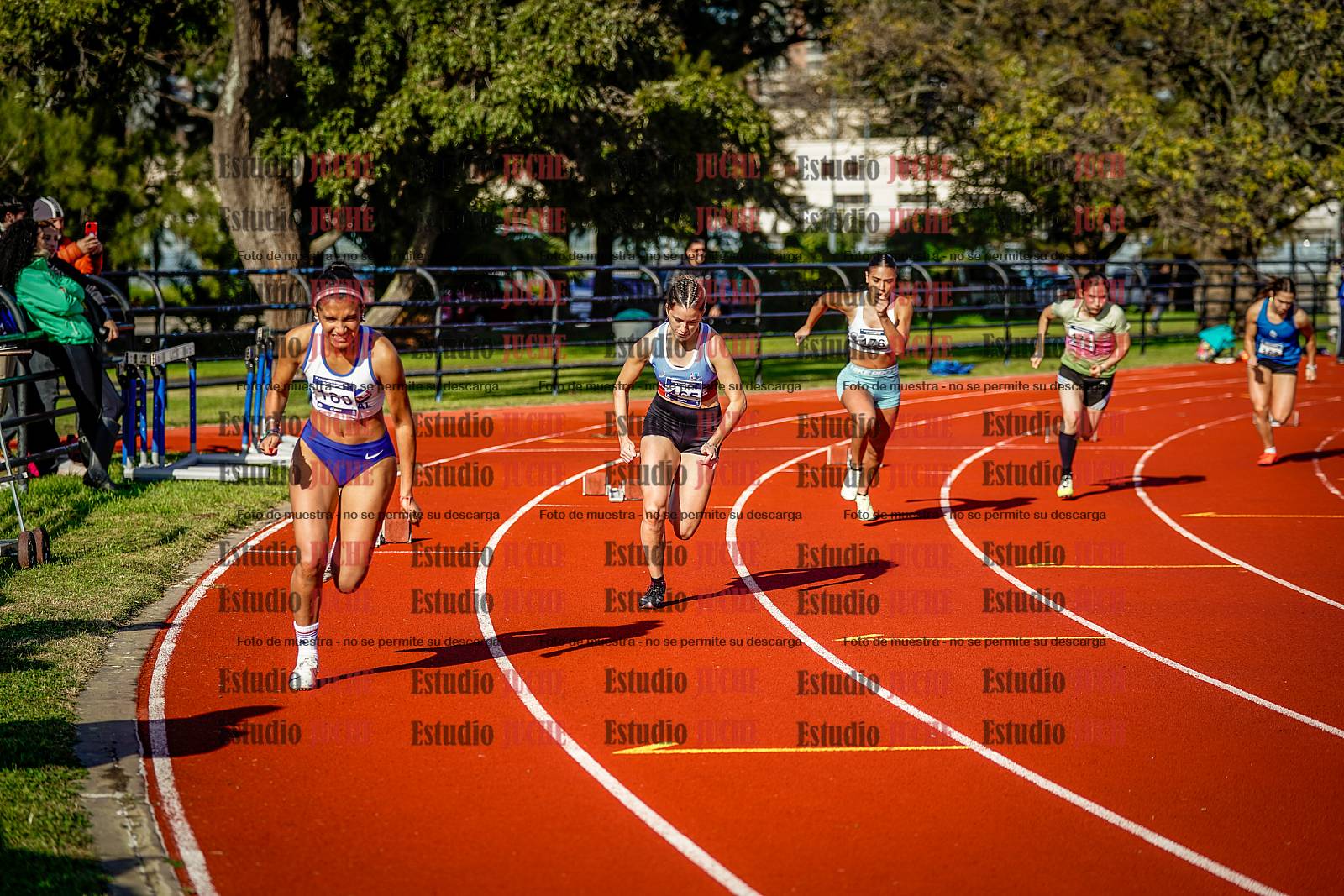 Fotos de los 200 m de mujeres