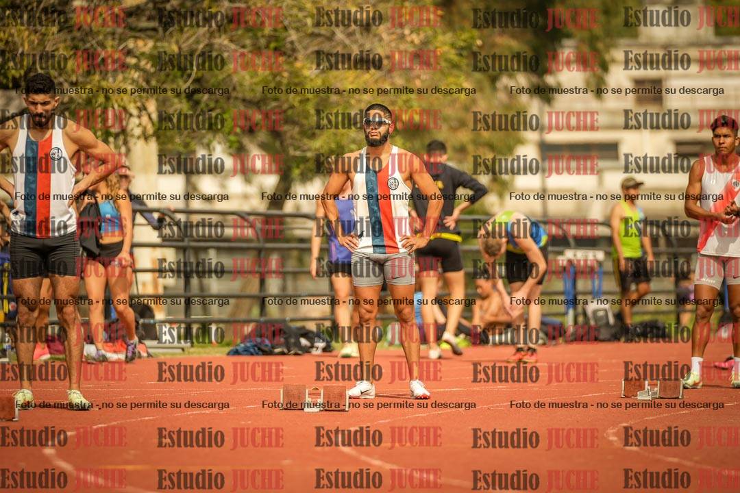 Fotos de los 200 m llanos de varones