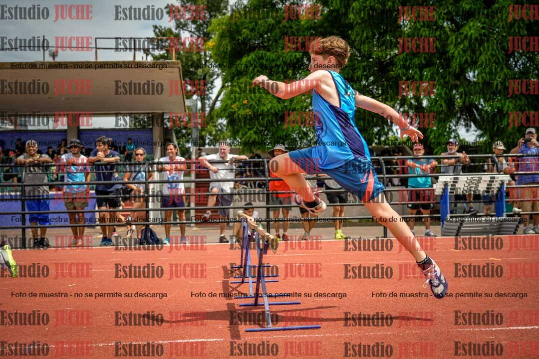 Fotos de los 60 m con vallas de varones