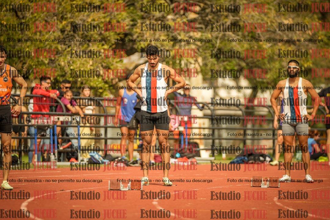 Fotos de los 200 m llanos de varones