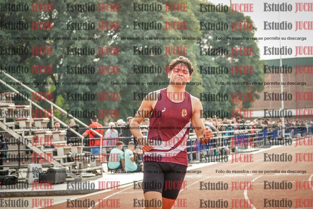 Fotos de los 100 m llanos de varones