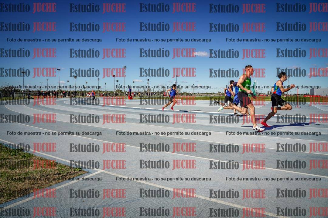 Fotos de los 200 m llanos de varones
