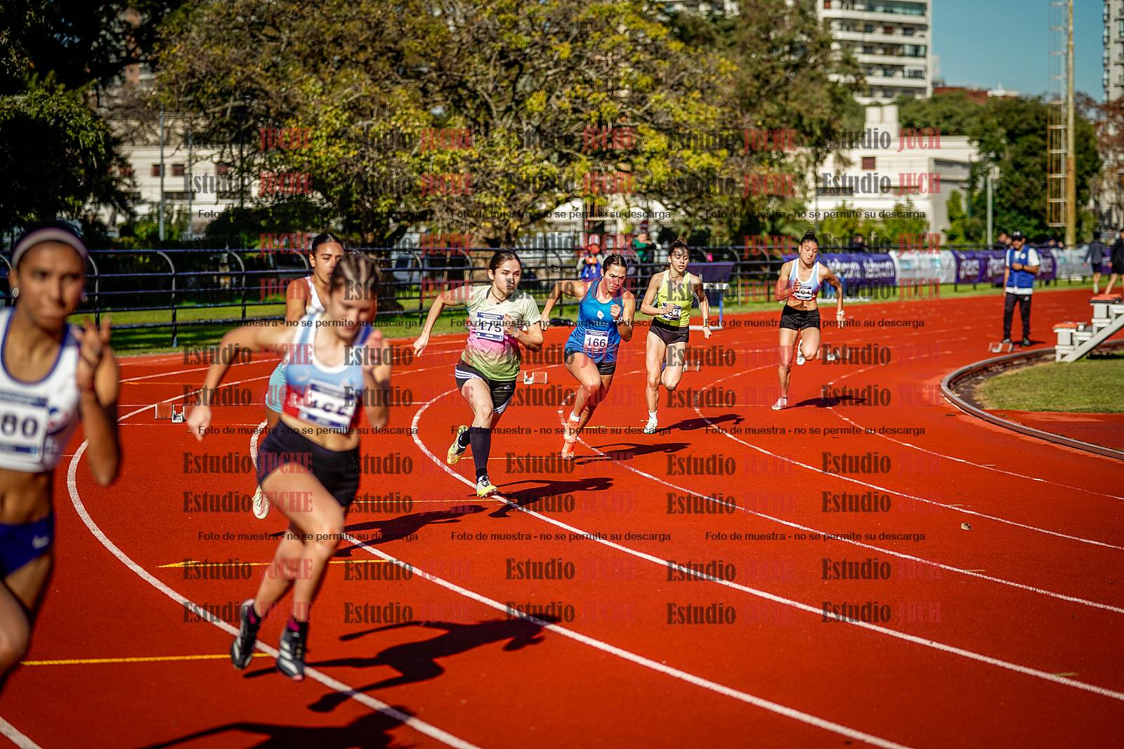 Fotos de los 200 m de mujeres