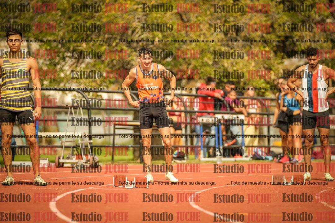 Fotos de los 200 m llanos de varones