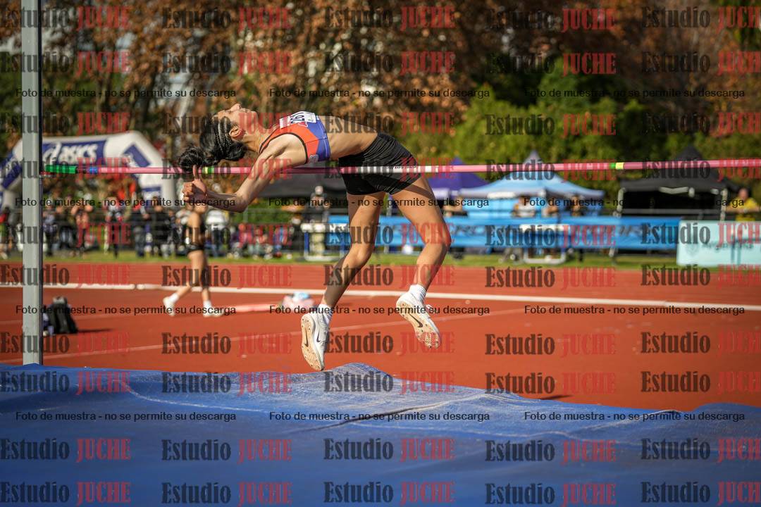 Fotos del salto en alto de mujeres