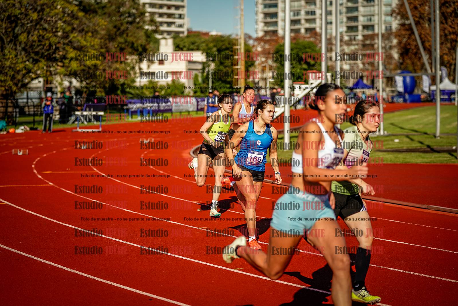 Fotos de los 200 m de mujeres