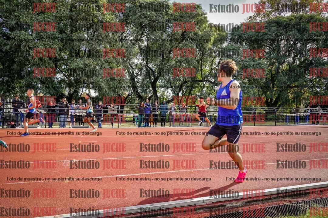 Fotos de los 100 m llanos de varones