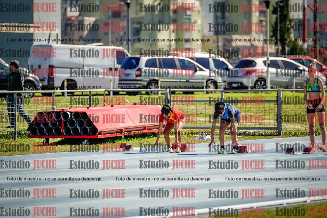 Fotos de los 100 m llanos de mujeres
