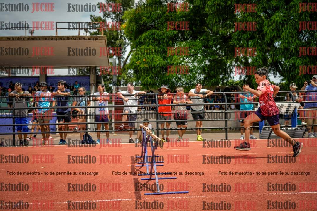 Fotos de los 60 m con vallas de varones
