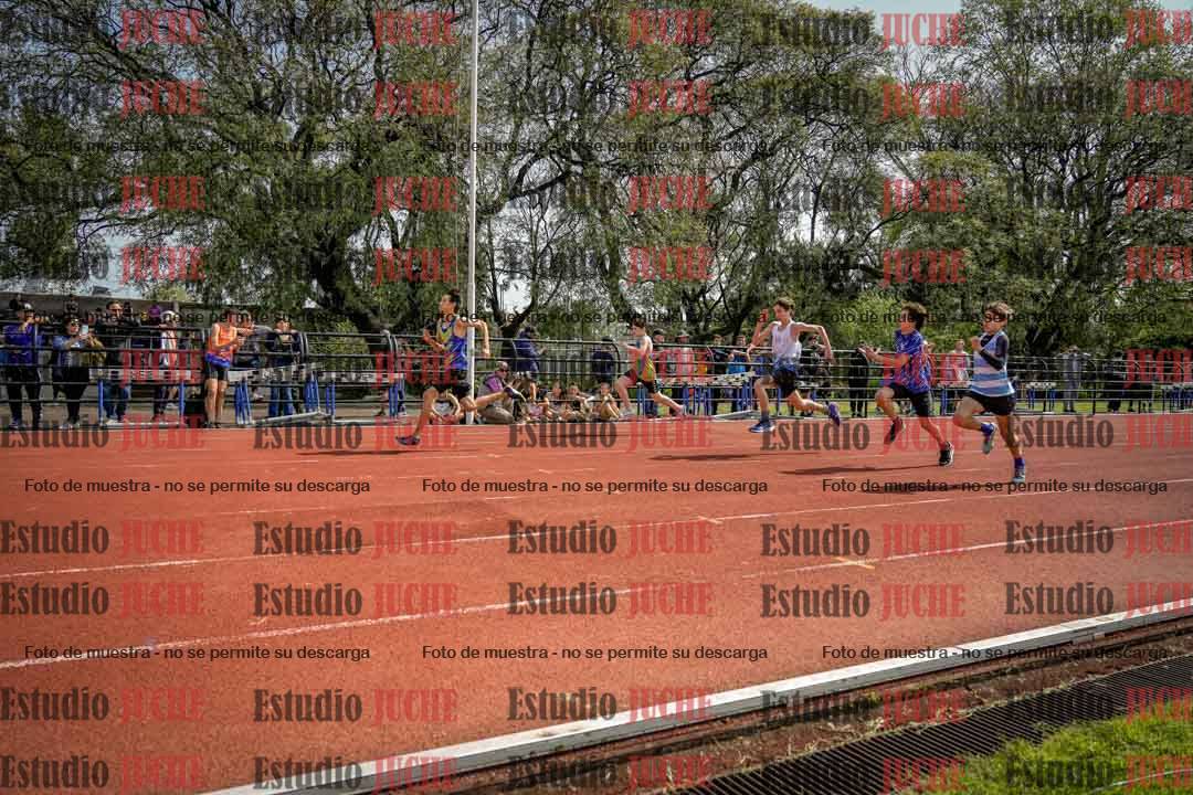 Fotos de los 80 m llanos de varones