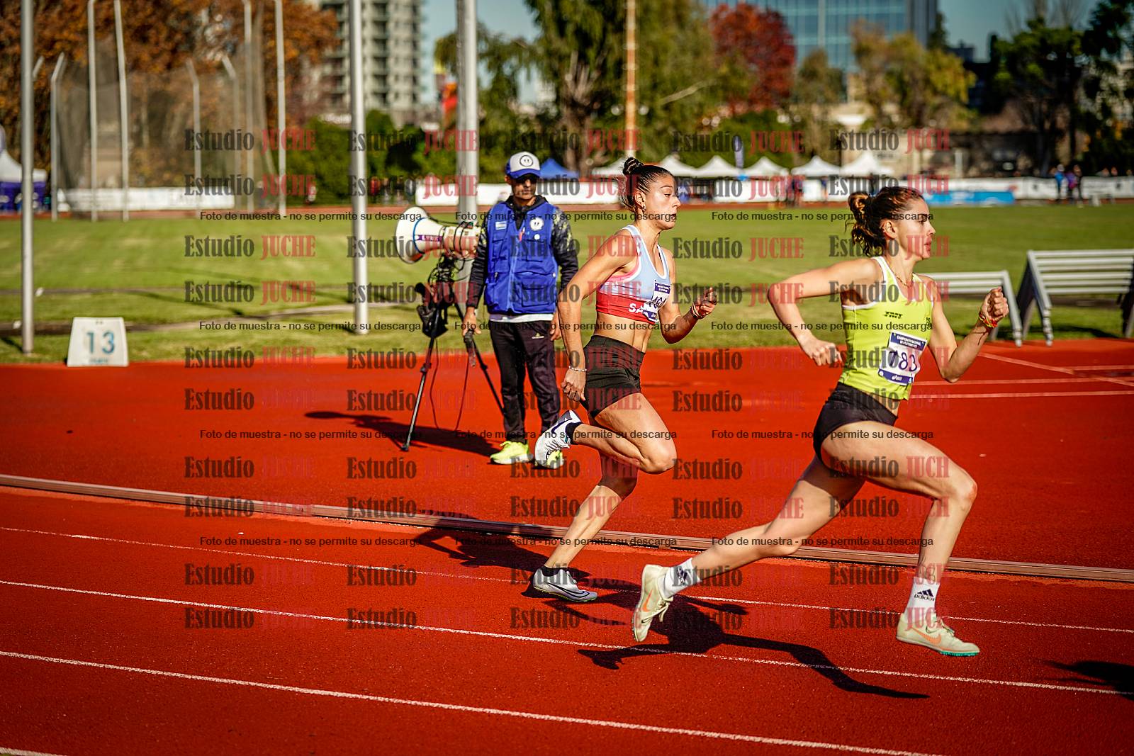 Fotos de los 200 m de mujeres