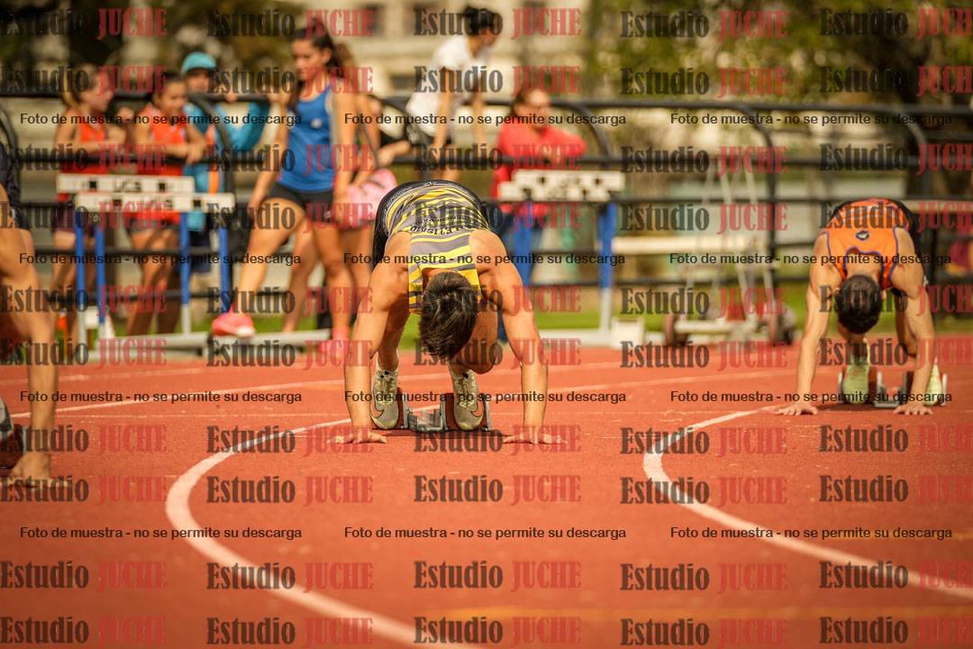 Fotos de los 200 m llanos de varones