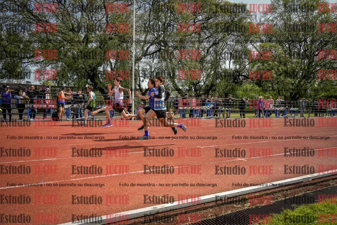 Fotos de los 80 m llanos de varones