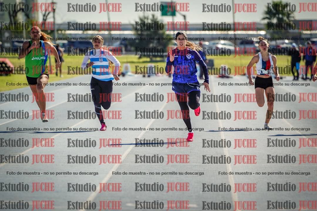 Fotos de los 100 m llanos de mujeres