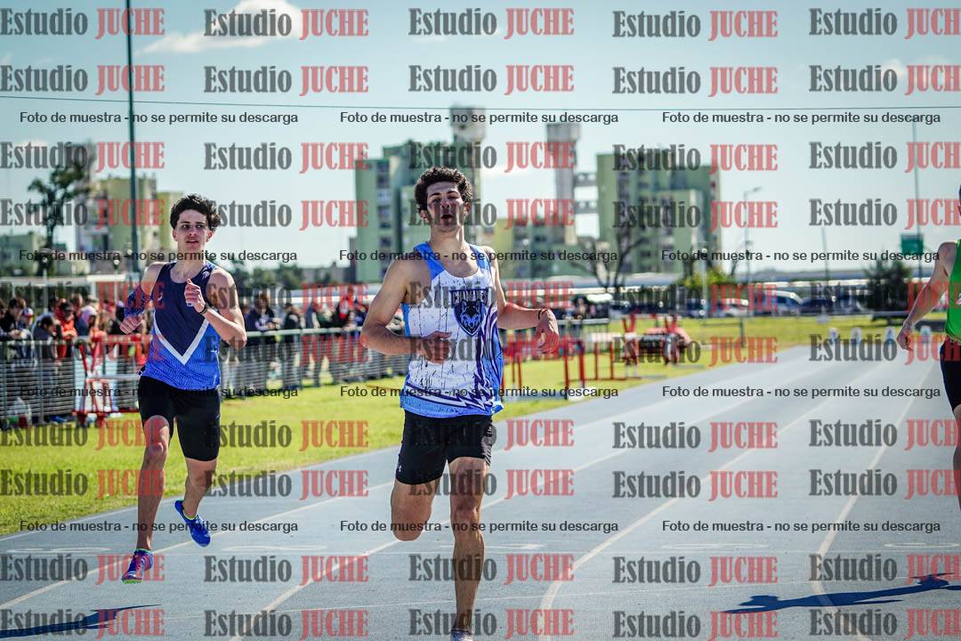 Fotos de los 200 m llanos de varones
