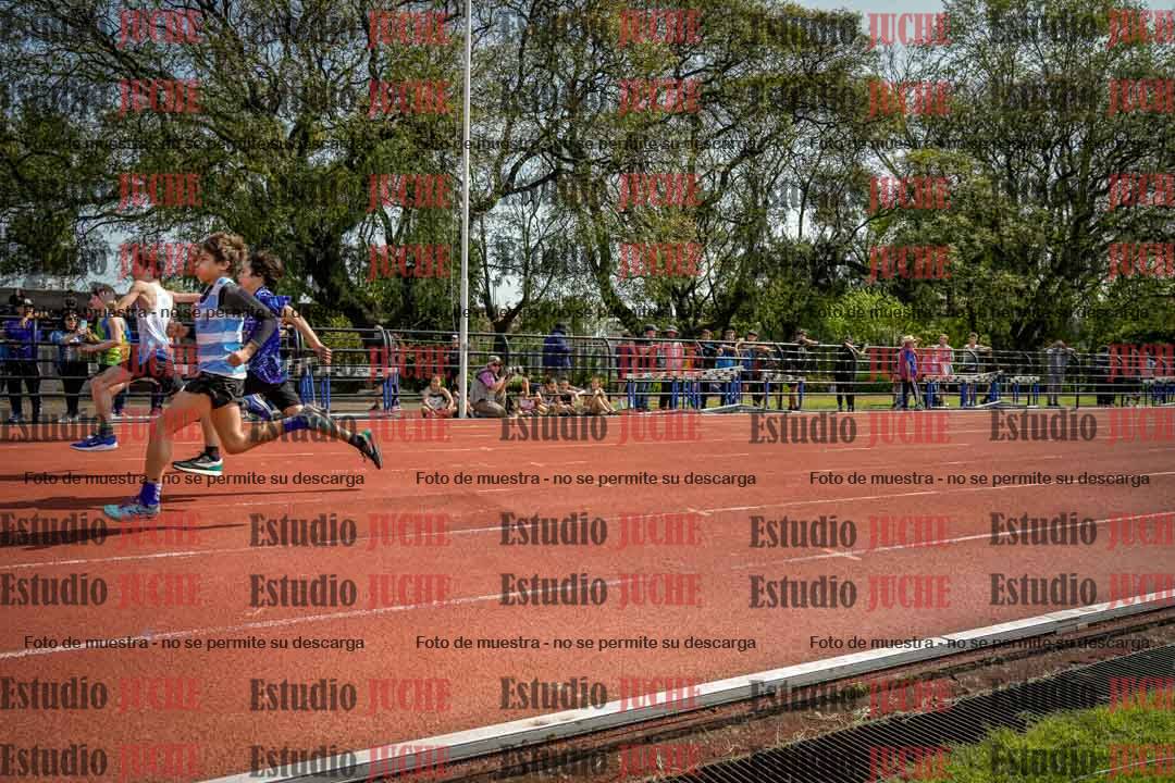 Fotos de los 80 m llanos de varones