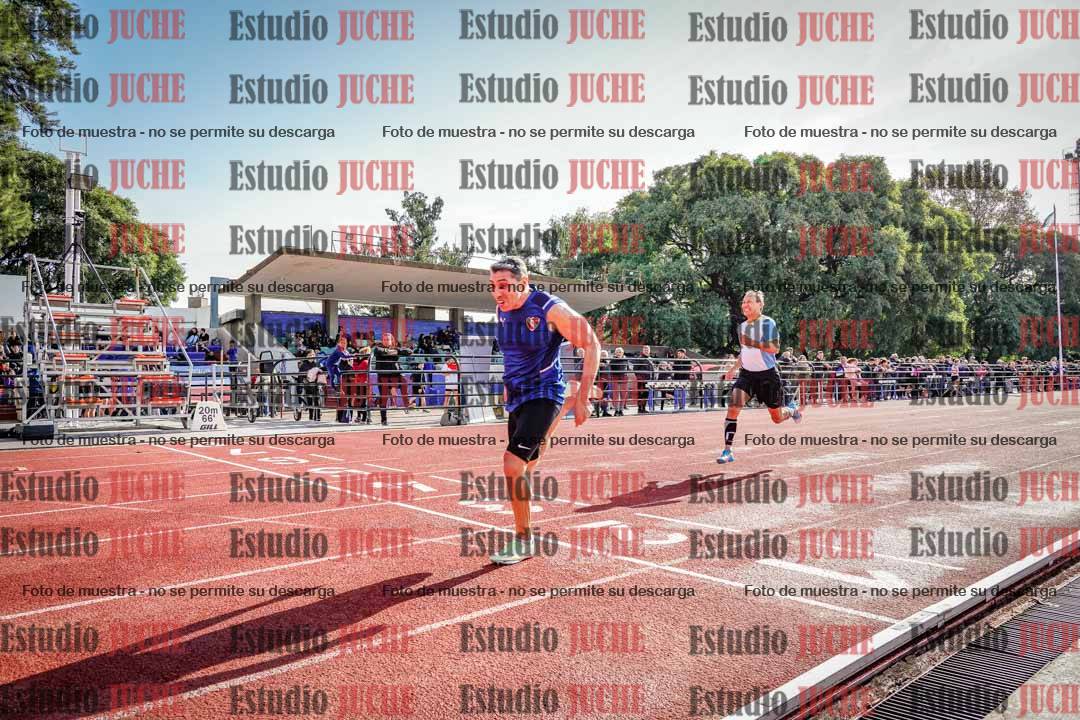 Fotos de los 100 m llanos de varones