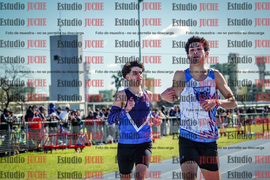 Fotos de los 200 m llanos de varones