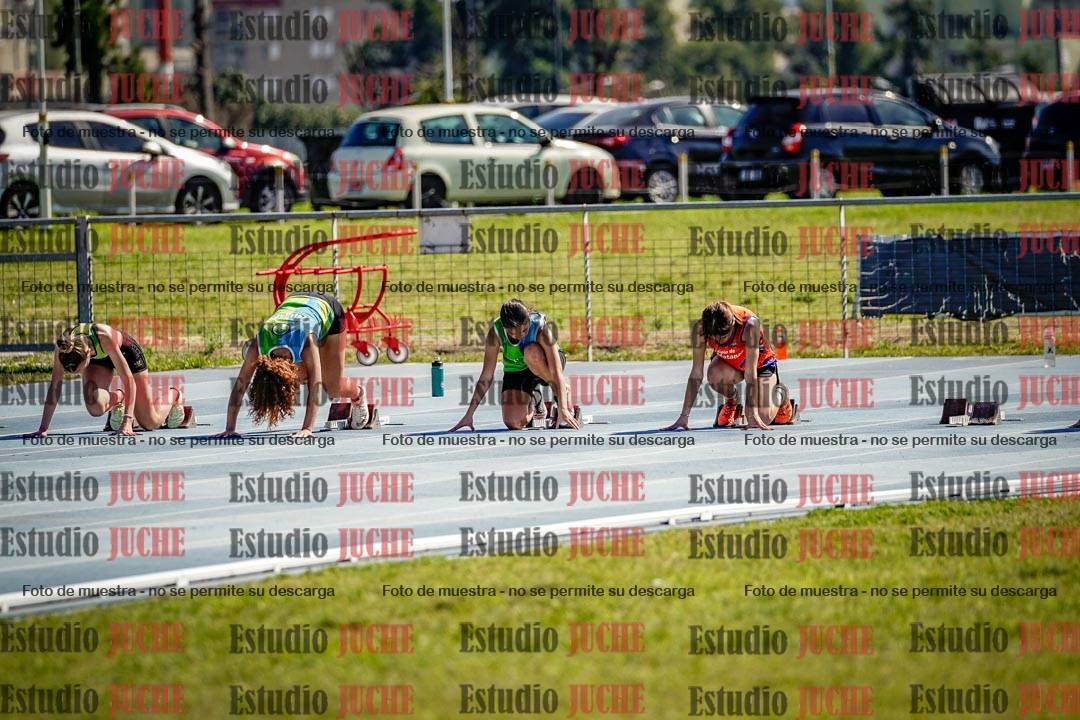 Fotos de los 100 m llanos de mujeres