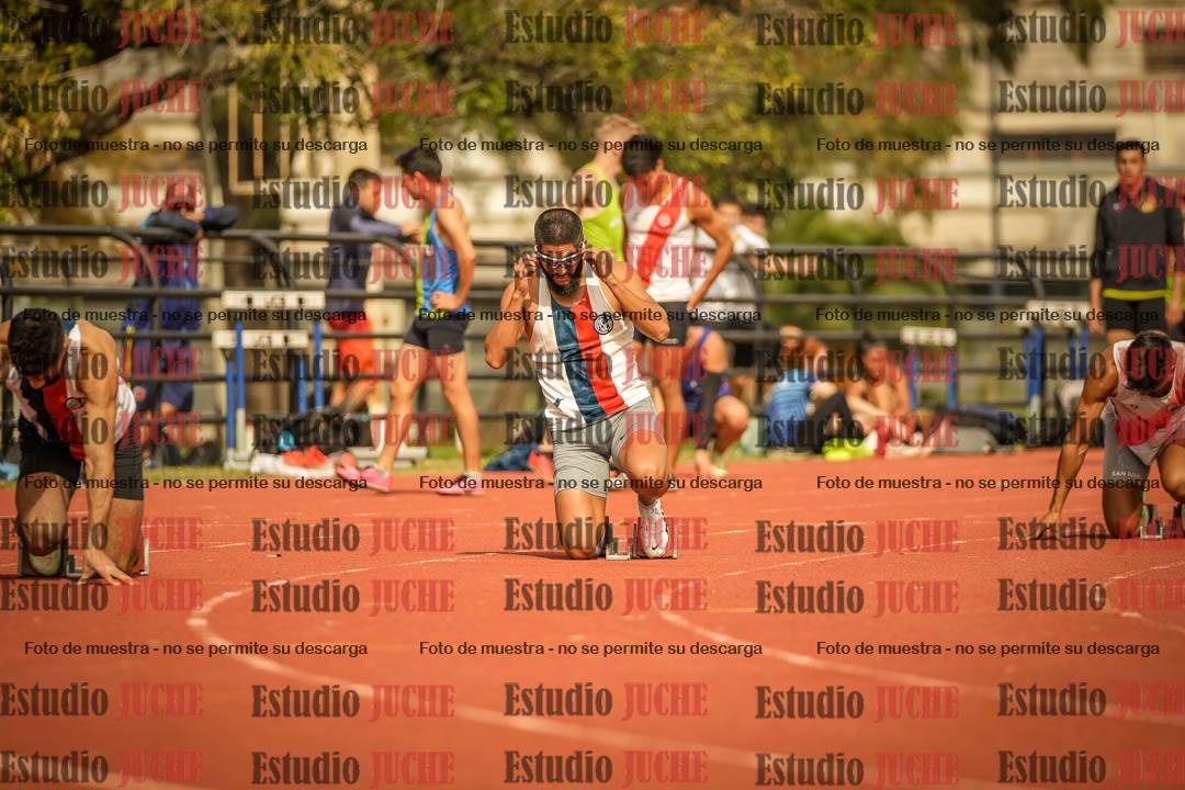 Fotos de los 200 m llanos de varones