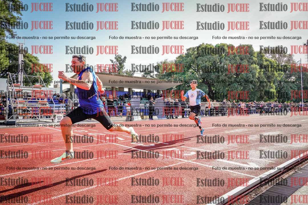 Fotos de los 100 m llanos de varones