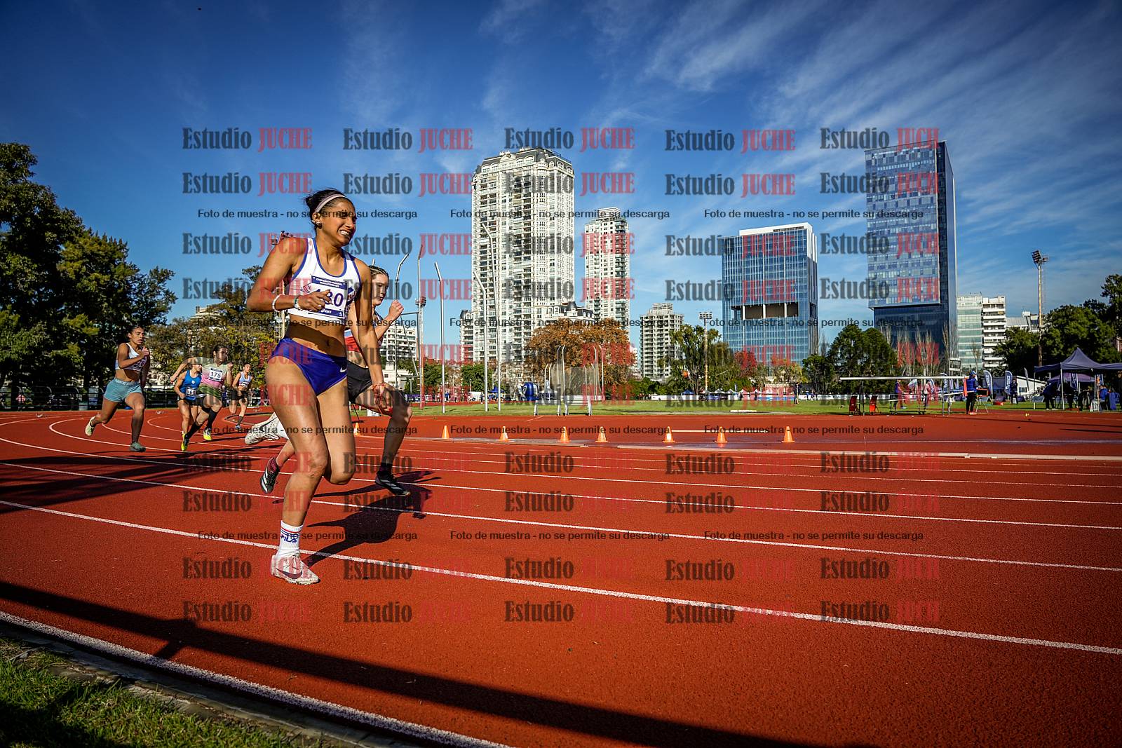 Fotos de los 200 m de mujeres