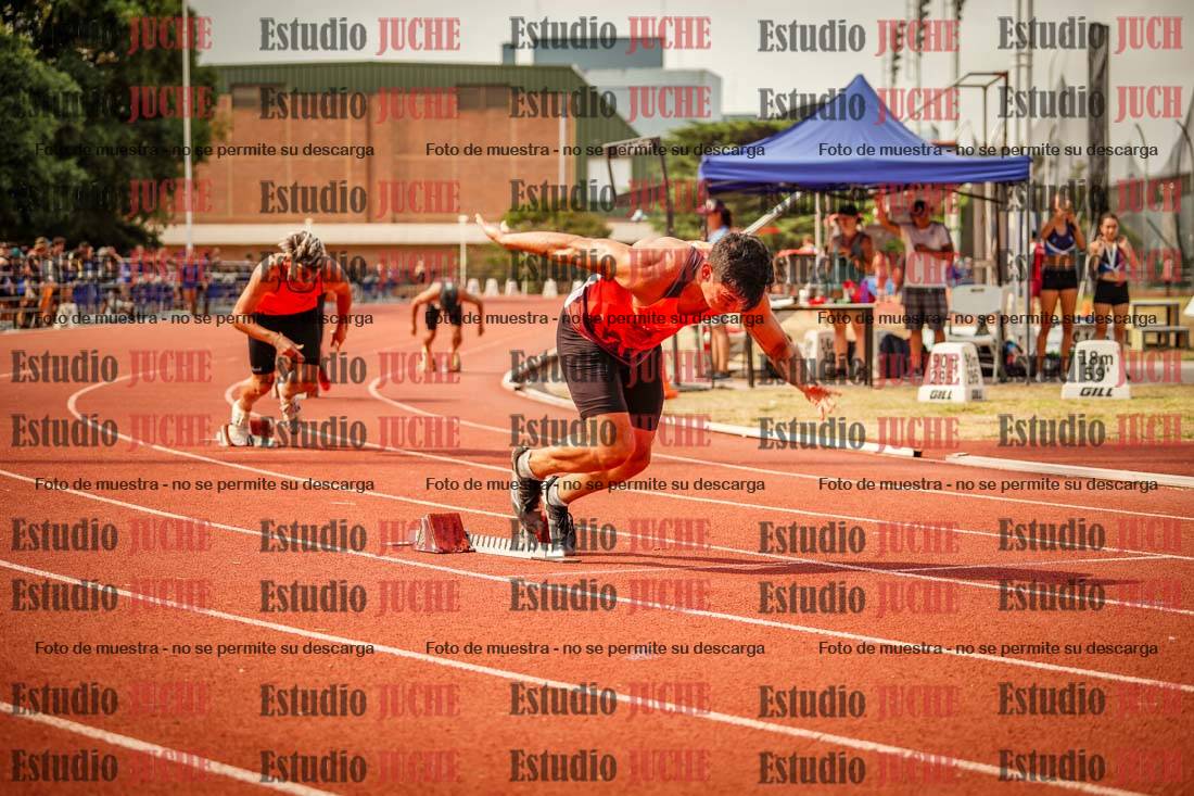 Fotos de los 400 m llanos de varones