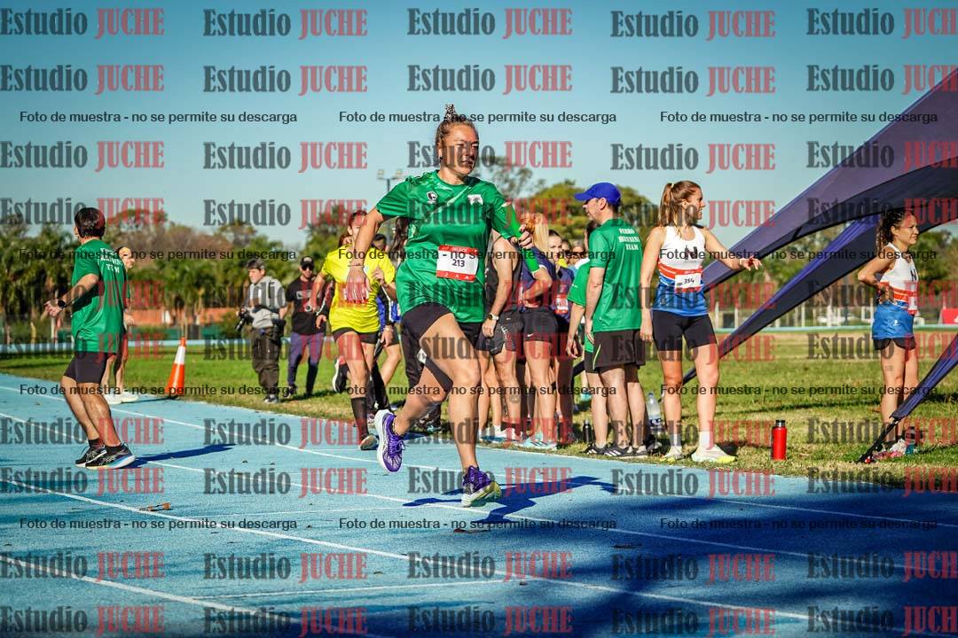 Fotos durante los relevos