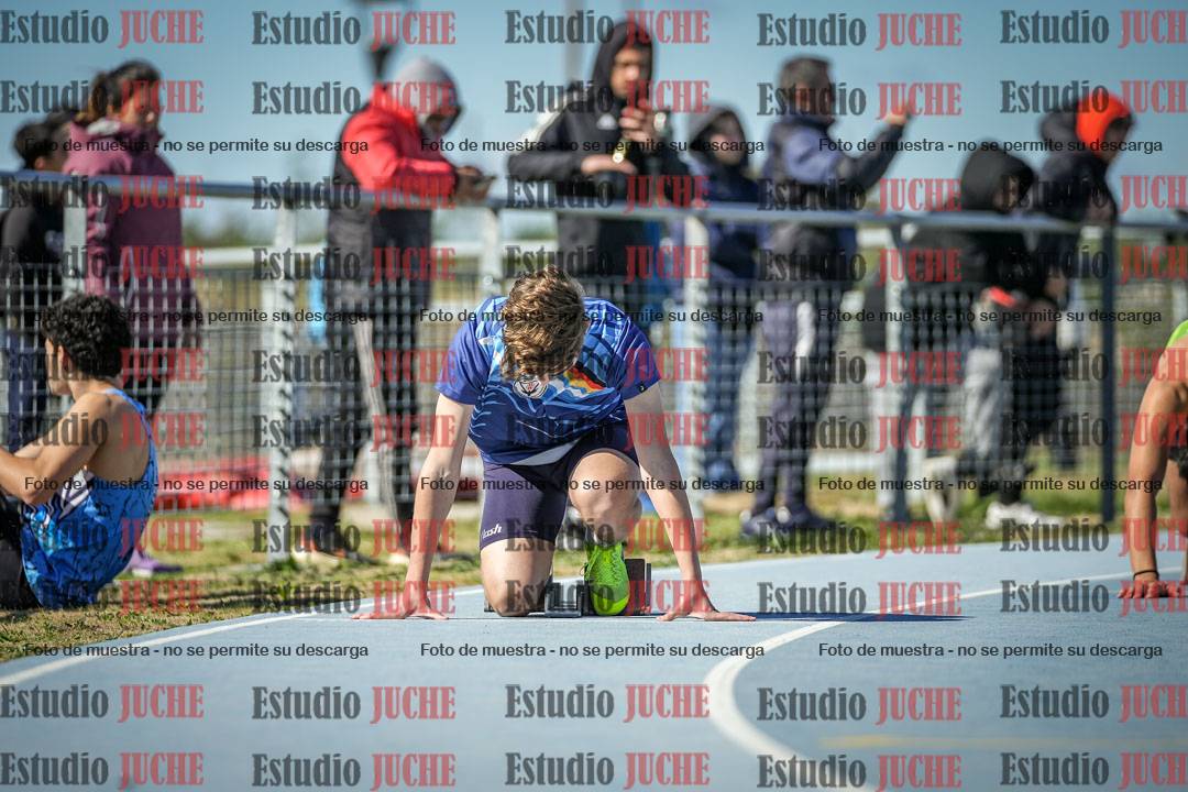 Fotos de los 200 m llanos de varones