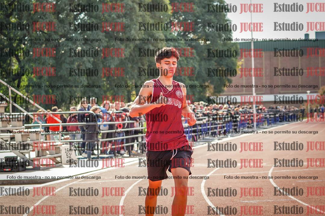 Fotos de los 100 m llanos de varones