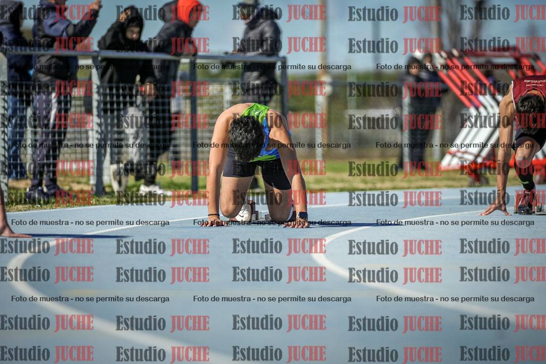Fotos de los 200 m llanos de varones