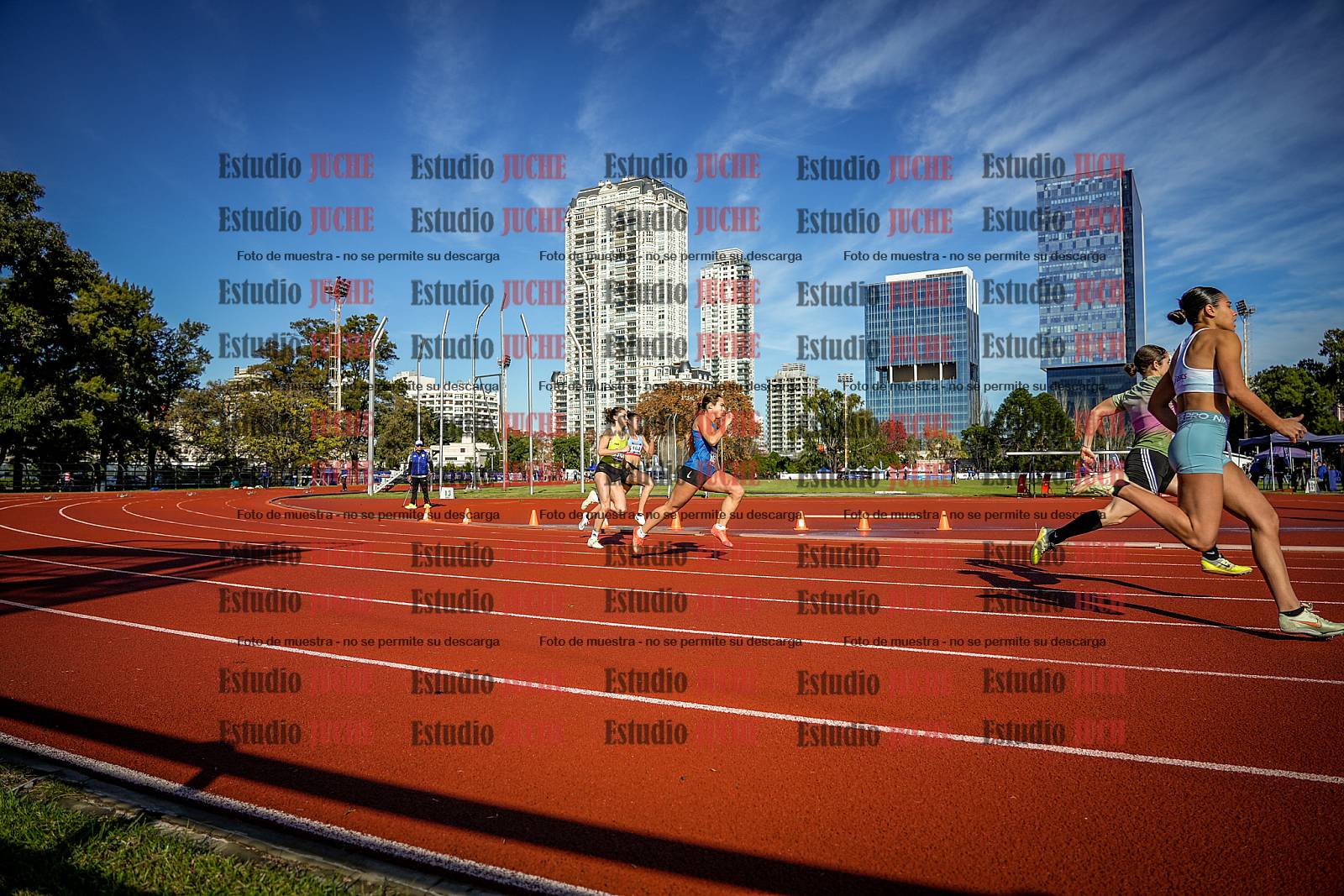 Fotos de los 200 m de mujeres