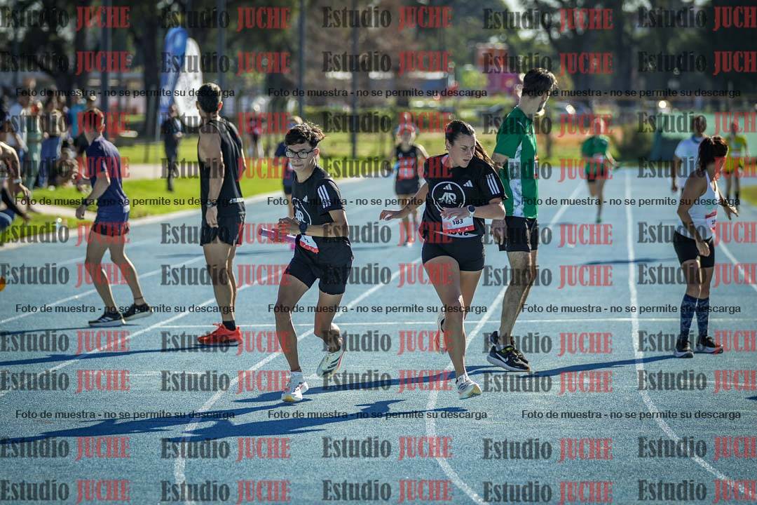 Fotos durante los relevos