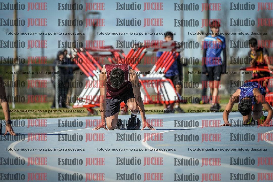 Fotos de los 200 m llanos de varones