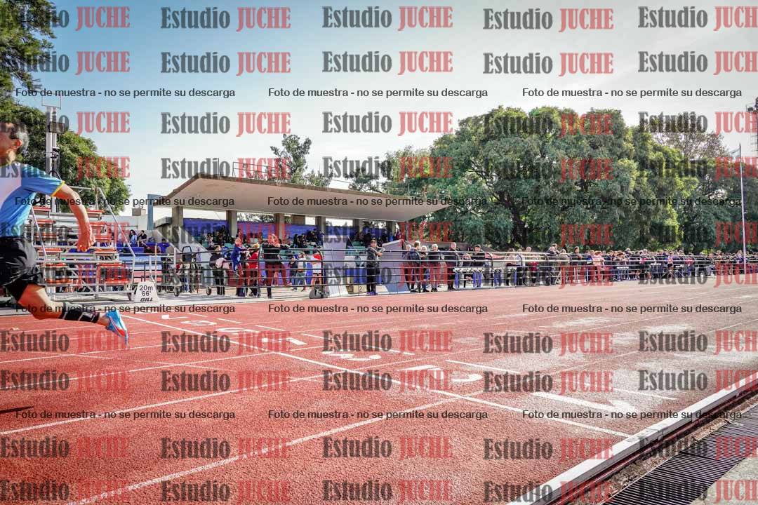 Fotos de los 100 m llanos de varones