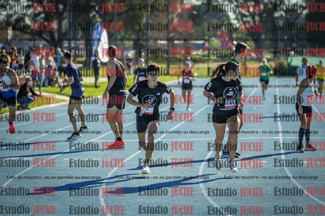 Fotos durante los relevos