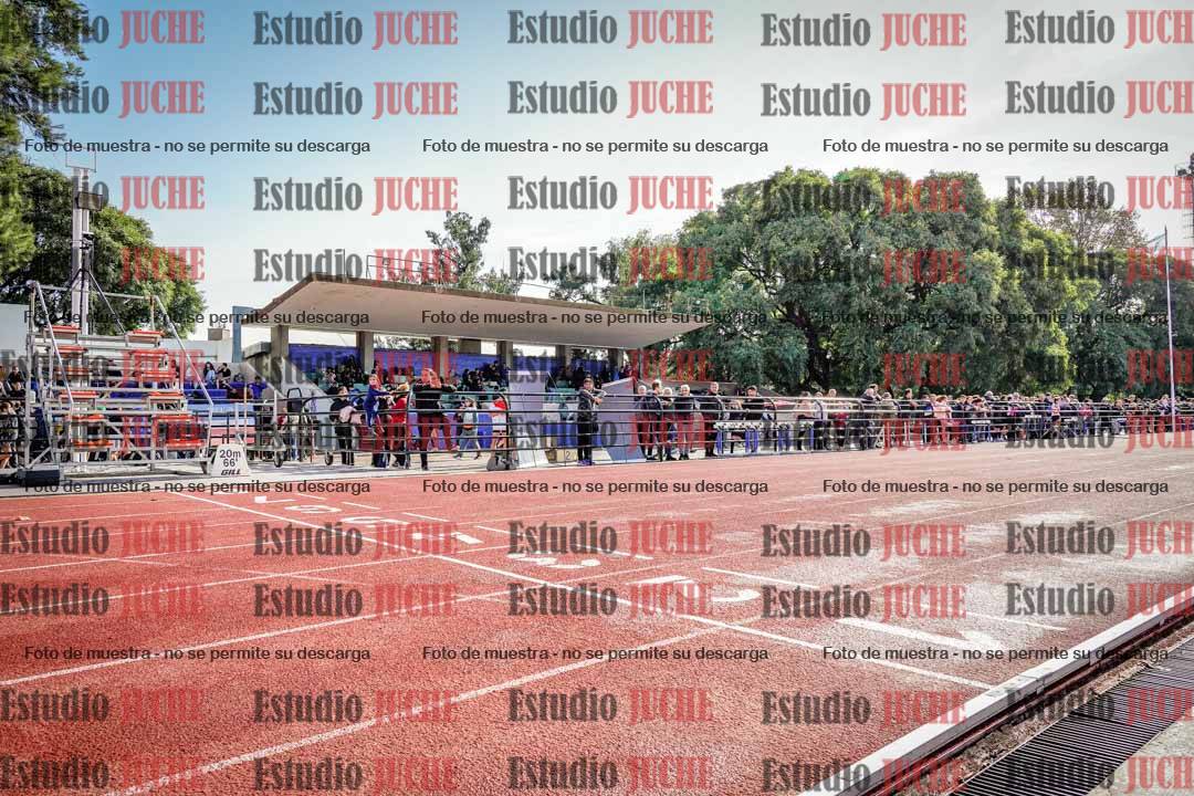 Fotos de los 100 m llanos de varones